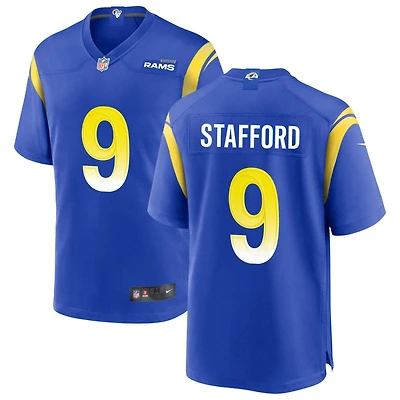 Matthew Stafford Men's Nike Royal Los Angeles Rams Custom Game Jersey