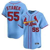 Ryne Stanek Men's Nike Light Blue St. Louis Cardinals Alternate Limited Custom Jersey