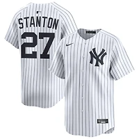 Giancarlo Stanton Men's Nike White New York Yankees Home Limited Custom Jersey