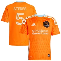 Daniel Steres Youth adidas  Orange Houston Dynamo FC 2025 Season 20 Replica Custom Jersey