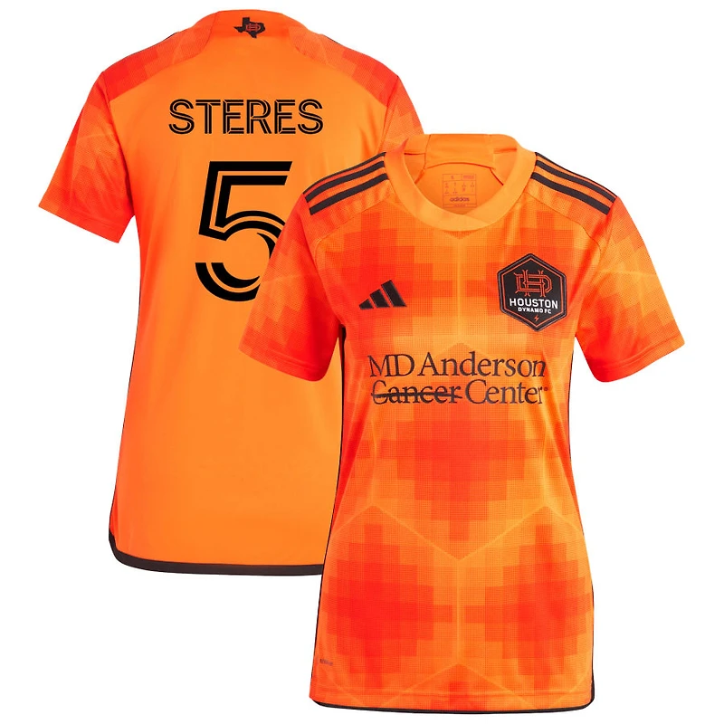 Daniel Steres Women's adidas Orange Houston Dynamo FC 2023 El Sol Replica Custom Jersey