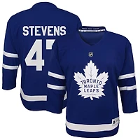 Sam Stevens Youth  Blue Toronto Maple Leafs Home Replica Custom Jersey