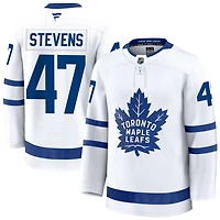 Sam Stevens Men's Fanatics White Toronto Maple Leafs Away Premium Custom Jersey