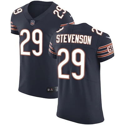 Tyrique Stevenson Men's Nike Navy Chicago Bears Vapor Untouchable Custom Elite Jersey