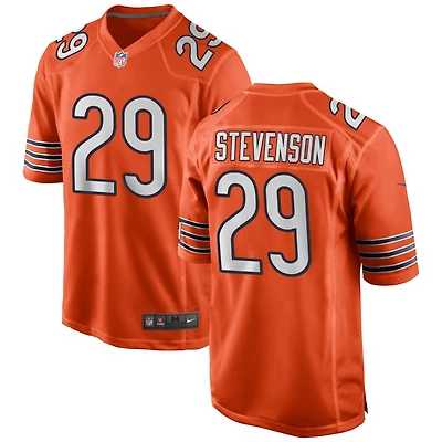 Tyrique Stevenson Men's Nike Orange Chicago Bears Alternate Custom Game Jersey