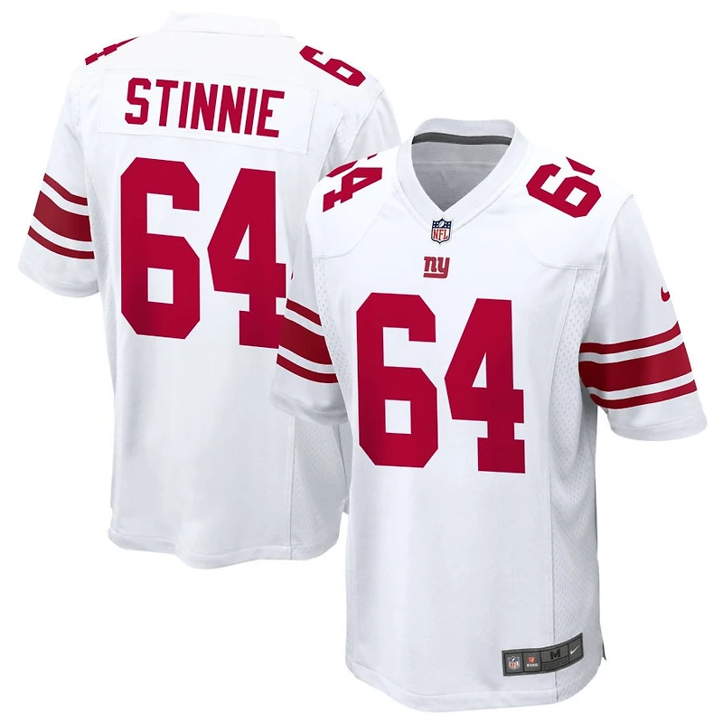 Aaron Stinnie Men's Nike White New York Giants Custom Game Jersey