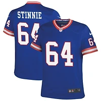 Aaron Stinnie Youth Nike Royal New York Giants Classic Custom Game Jersey