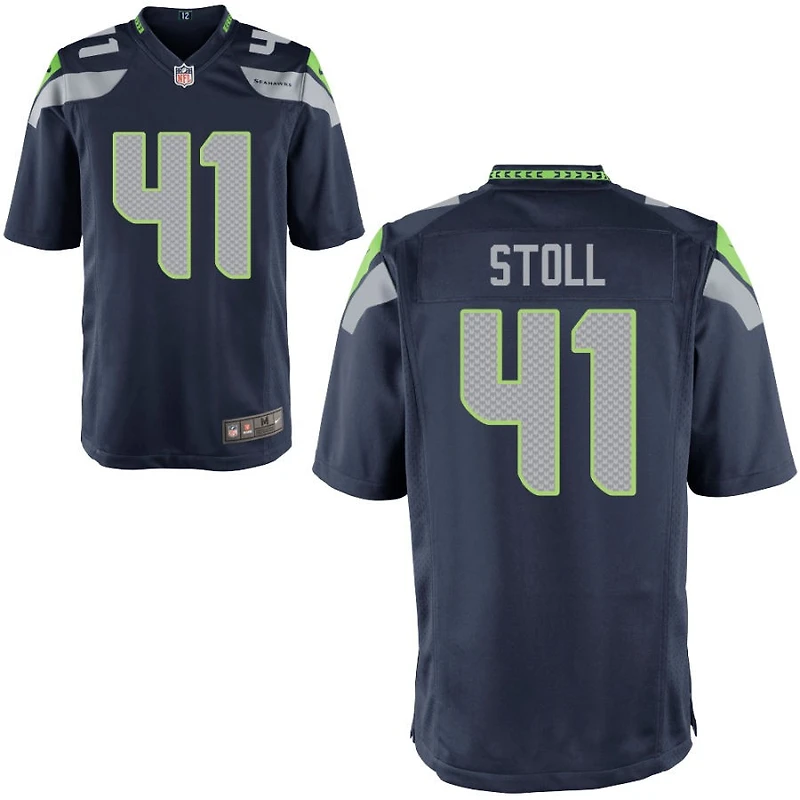 Chris Stoll Youth Nike College Navy Seattle Seahawks Custom Game Jersey
