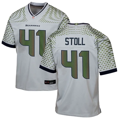 Chris Stoll Youth Nike Gray Seattle Seahawks Rivalries Collection Custom Game Jersey