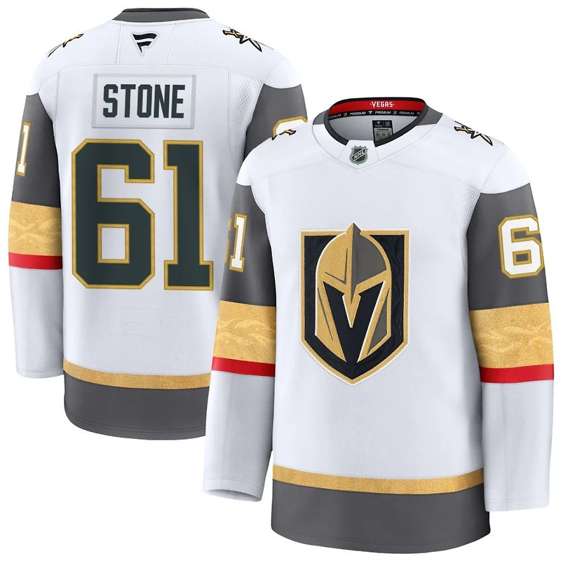 Mark Stone Men's Fanatics White Vegas Golden Knights Away Premium Custom Jersey