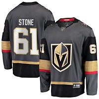 Mark Stone Men's Fanatics Gray Vegas Golden Knights Alternate Breakaway Custom Jersey