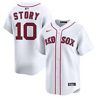 Trevor Story Men's Nike White Boston Red Sox Home Limited Custom Jersey