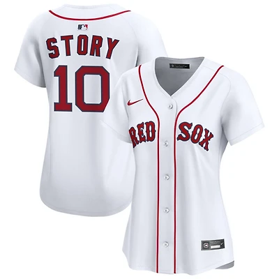 Trevor Story Women's Nike  White Boston Red Sox Home Limited Custom Jersey