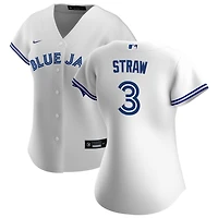 Myles Straw Women's Nike White Toronto Blue Jays Home Replica Custom Jersey