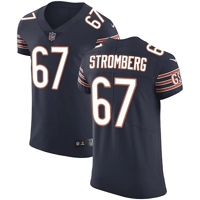 Ricky Stromberg Men's Nike Navy Chicago Bears Vapor Untouchable Custom Elite Jersey
