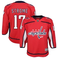 Dylan Strome Youth Red Washington Capitals Home Custom Premier Jersey