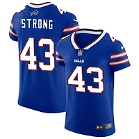 Dorian Strong Men's Nike Royal Buffalo Bills Vapor Elite Custom Jersey