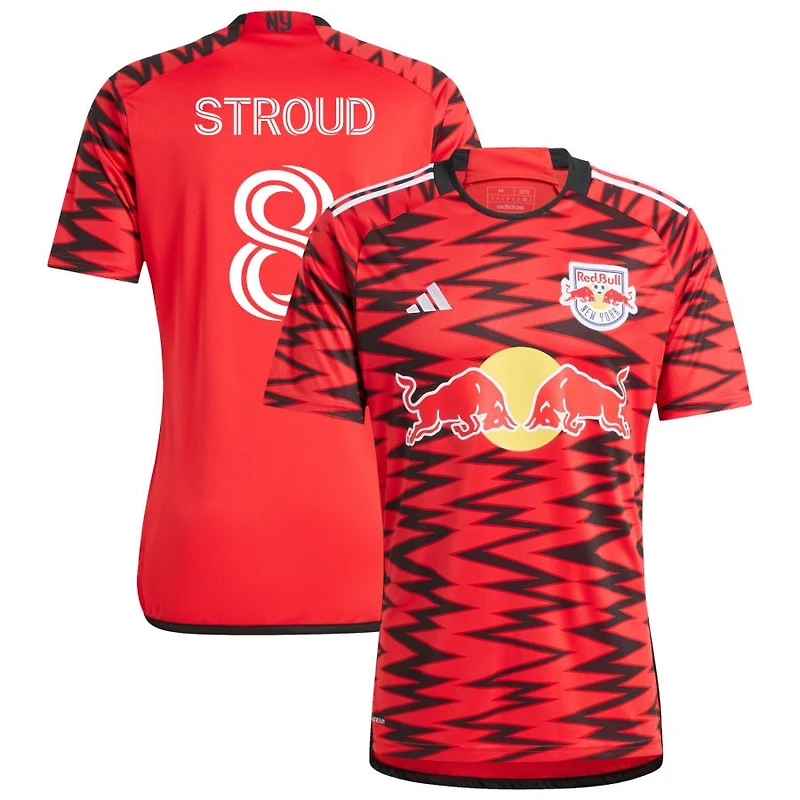 Peter Stroud Men's adidas  Red New York Red Bulls 2024 Legacy Replica Custom Jersey