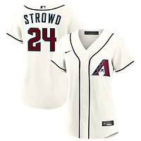 Kade Strowd Women's Nike  Cream Arizona Diamondbacks Home Custom Replica 2.0 Jersey