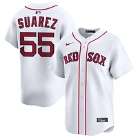 Ranger Suarez Men's Nike White Boston Red Sox Home Limited Custom Jersey
