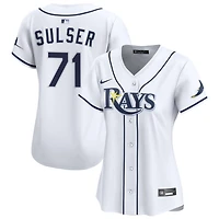 Cole Sulser Women's Nike  White Tampa Bay Rays Home Limited Custom Jersey