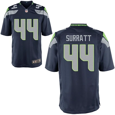 Chazz Surratt Youth Nike College Navy Seattle Seahawks Custom Game Jersey