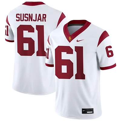 Jack Susnjar Men's Nike Cardinal USC Trojans NIL Pick-A-Player Game Jersey