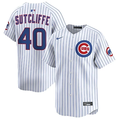 Rick Sutcliffe Men's Nike White Chicago Cubs Home Limited Pick-A-Player Retired Roster Jersey