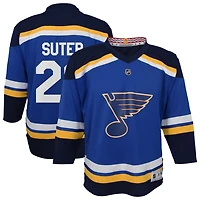 Pius Suter Youth  Blue St. Louis Blues Home Replica Custom Jersey