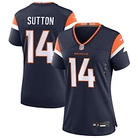 Courtland Sutton Women's Nike  Navy Denver Broncos Alternate Mile High Collection Custom Game Jersey
