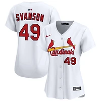 Matt Svanson Women's Nike  White St. Louis Cardinals Home Limited Custom Jersey