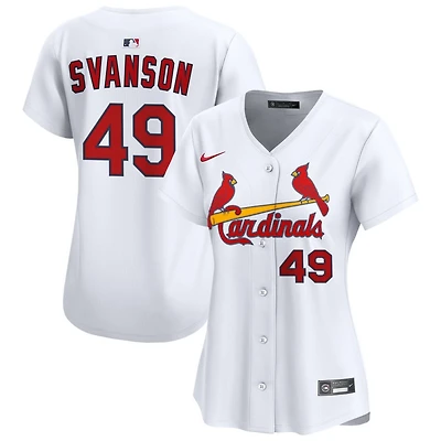 Matt Svanson Women's Nike White St. Louis Cardinals Home Limited Custom Jersey