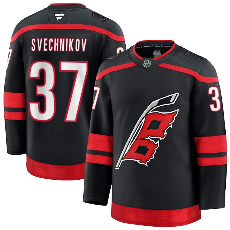 Andrei Svechnikov Men's Fanatics Black Carolina Hurricanes Home Premium Custom Jersey