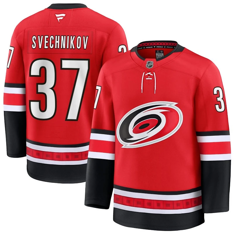 Andrei Svechnikov Men's Fanatics Red Carolina Hurricanes Alternate Premium Custom Jersey