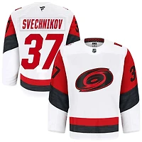 Andrei Svechnikov Men's Fanatics White Carolina Hurricanes Away Authentic Pro Custom Jersey