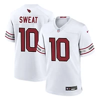 Josh Sweat Men's Nike White Arizona Cardinals Custom Game Jersey