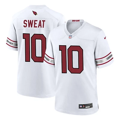 Josh Sweat Men's Nike White Arizona Cardinals Custom Game Jersey