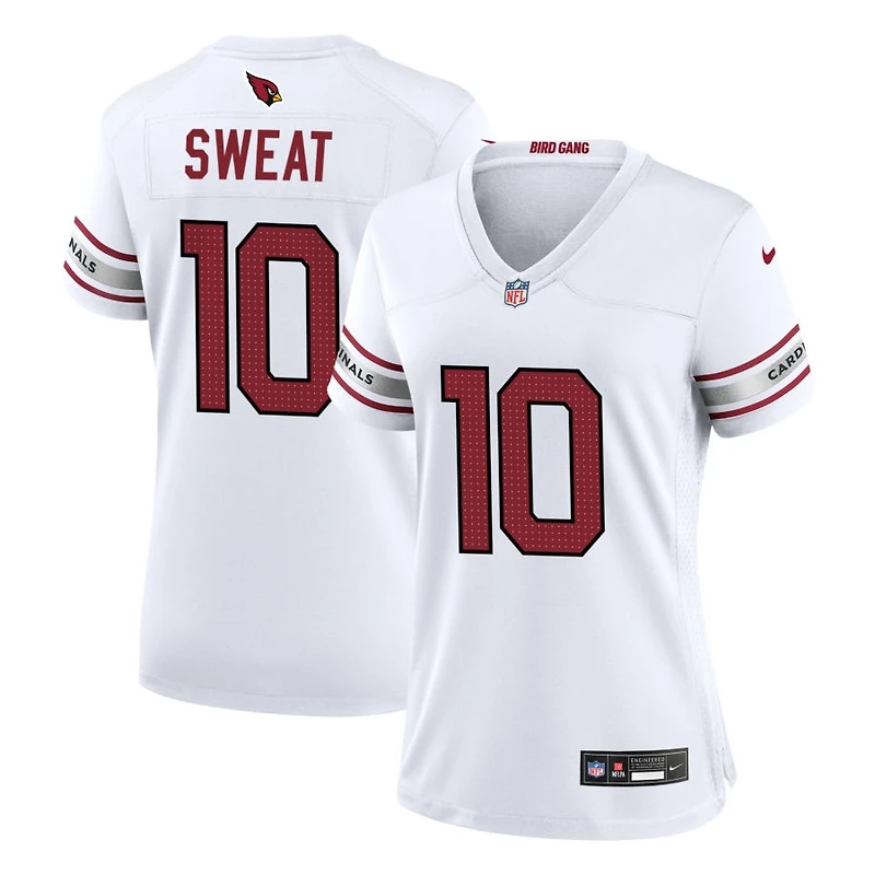 Josh Sweat Women's Nike White Arizona Cardinals Custom Game Jersey
