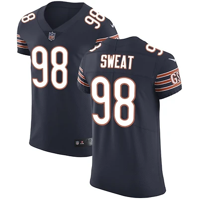 Montez Sweat Men's Nike Navy Chicago Bears Vapor Untouchable Custom Elite Jersey