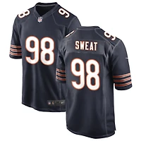 Montez Sweat Men's Nike Navy Chicago Bears Custom Game Jersey