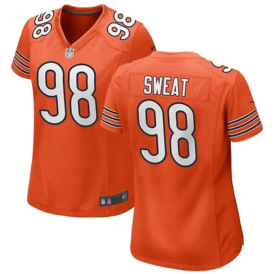 Montez Sweat Women's Nike Orange Chicago Bears Alternate Custom Game Jersey