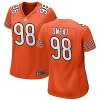Montez Sweat Women's Nike Orange Chicago Bears Alternate Custom Game Jersey