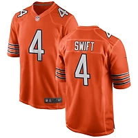D'Andre Swift Men's Nike Orange Chicago Bears Alternate Custom Game Jersey