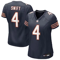 D'Andre Swift Women's Nike Navy Chicago Bears Custom Game Jersey