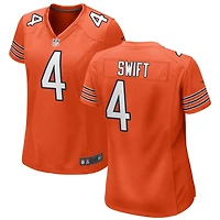 D'Andre Swift Women's Nike Orange Chicago Bears Alternate Custom Game Jersey