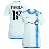 Hennadiy Synchuk Women's adidas  Light Blue CF Montreal 2024 La Main Replica Custom Jersey