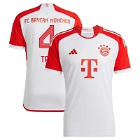 Jonathan Tah Men's adidas  White Bayern Munich 2023/24 Home Replica Custom Jersey