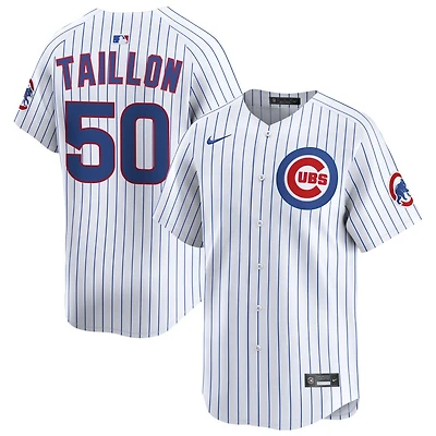 Jameson Taillon Men's Nike White Chicago Cubs Home Limited Custom Jersey