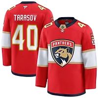 Daniil Tarasov Men's Fanatics Red Florida Panthers Home Premium Custom Jersey