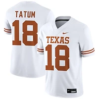 Joe Tatum Men's Nike White Texas Longhorns NIL Pick-A-Player Game Jersey